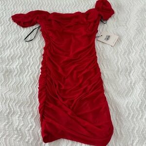 NWT Hello Molly Life in the Spotlight Red Dress Size M/AU 10/ US 6